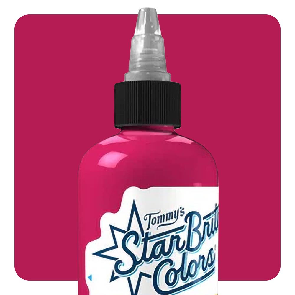 StarBrite Colors Tattoo Ink by Tommy’s Supplies – Raspberry – Pick Your Size