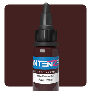 Raw Umber — Mike Demasi Series — Intenze Tattoo Ink — 1oz Bottle - Painful Pleasures