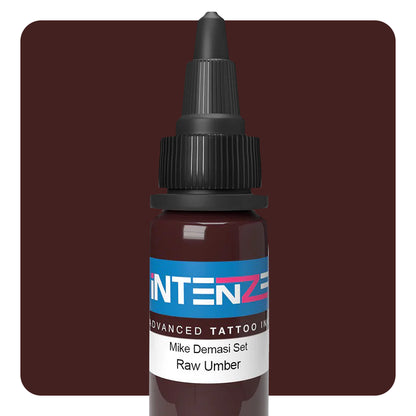Raw Umber — Mike Demasi Series — Intenze Tattoo Ink — 1oz Bottle - Painful Pleasures