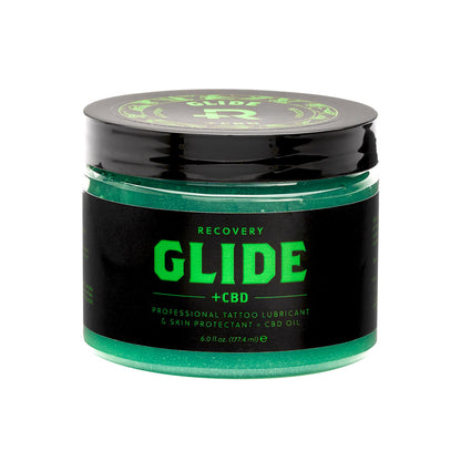 Recovery Tattoo Glide + CBD — 6 fl oz Jar - Painful Pleasures