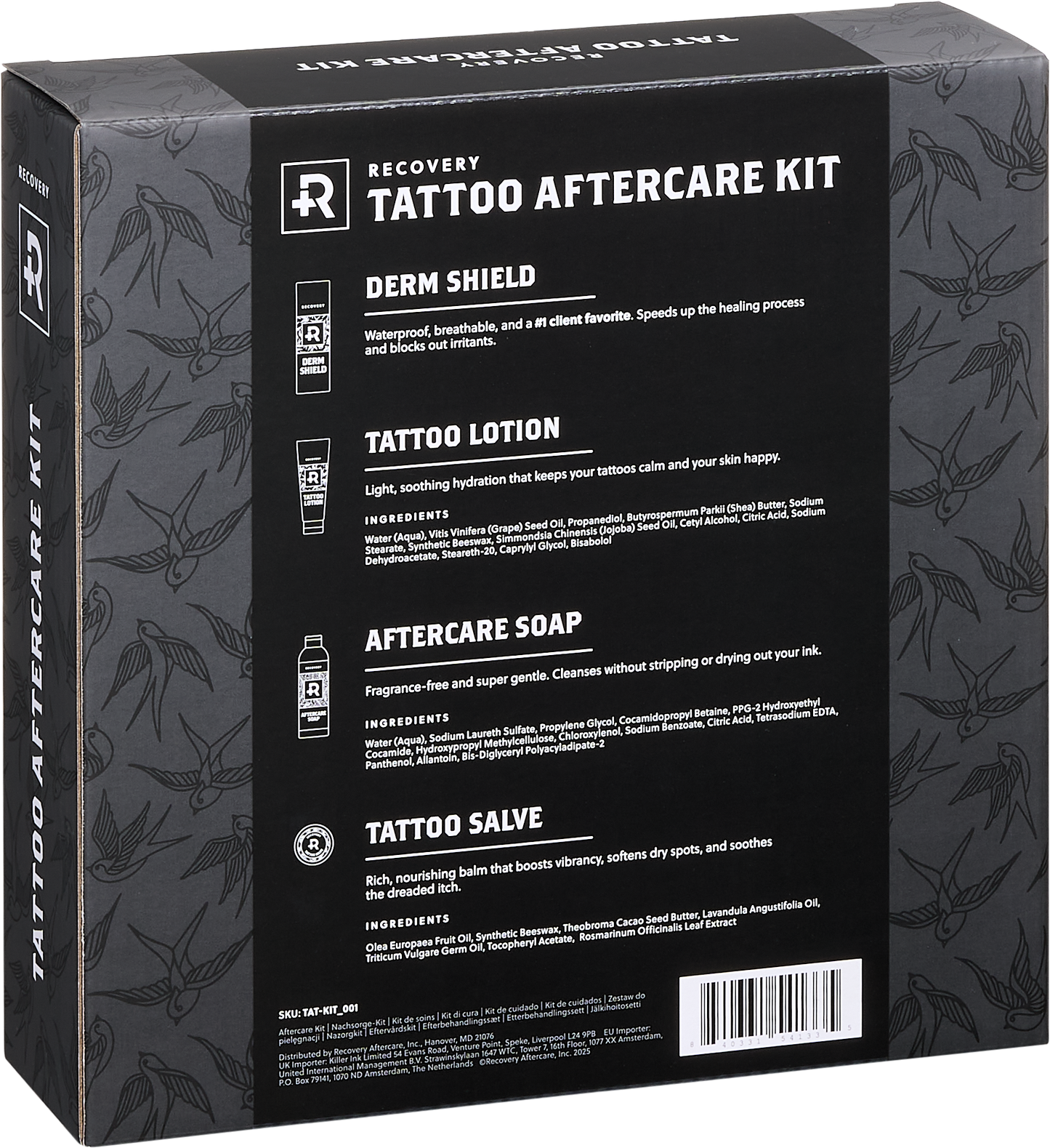 Recovery Professional Tattoo Care Kit - Painful Pleasures