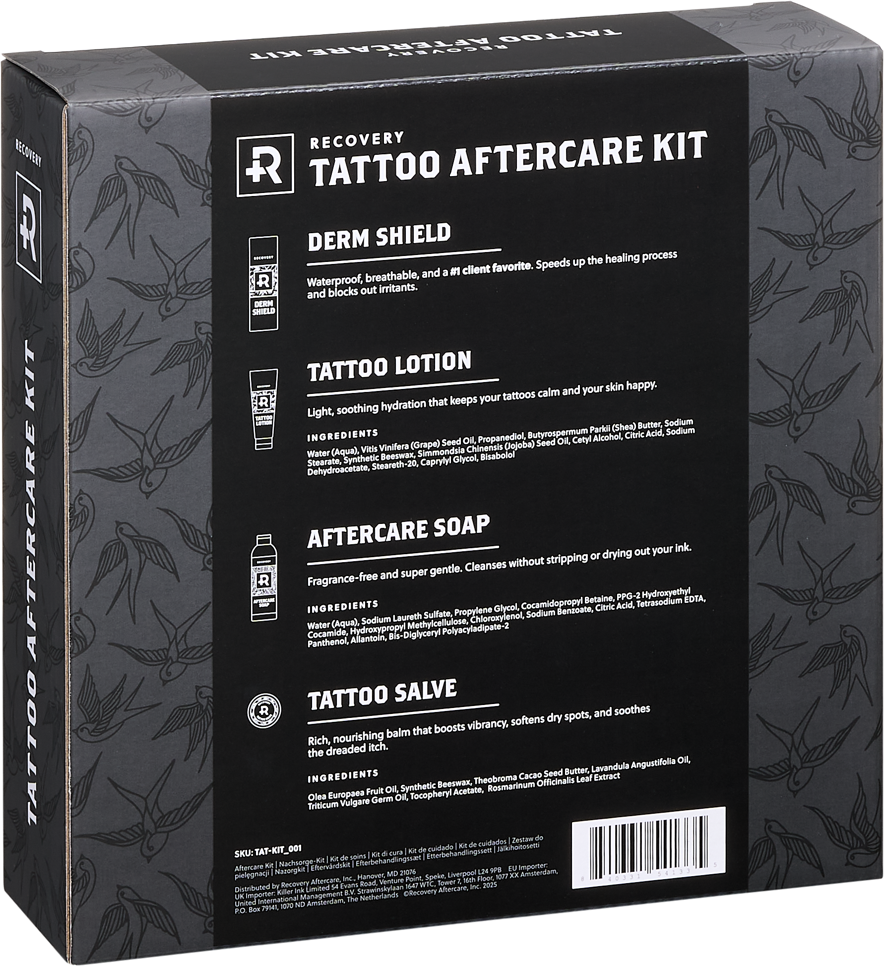 Recovery Professional Tattoo Care Kit - Painful Pleasures