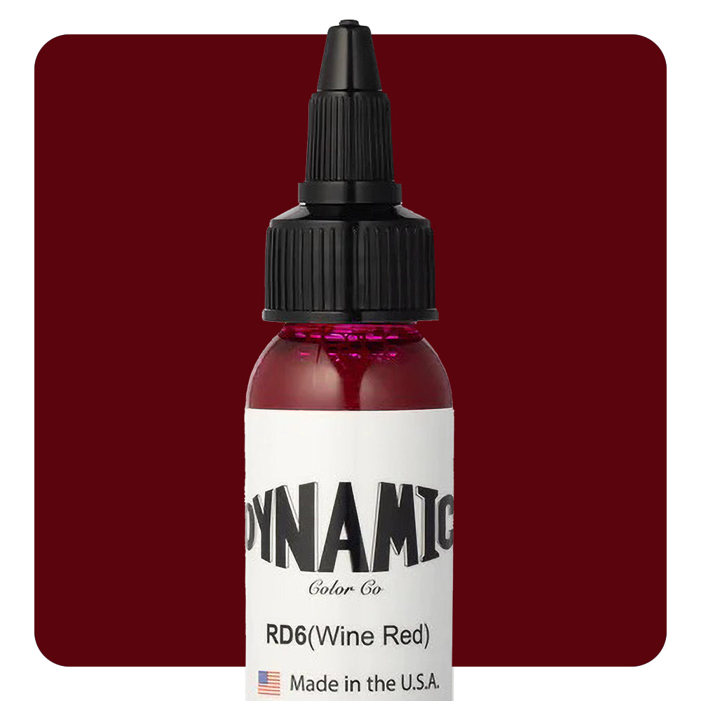 Dynamic Wine Red Tattoo Ink - 1oz. Bottle – Painful Pleasures