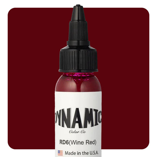 Dynamic Wine Red Tattoo Ink - 1oz. Bottle