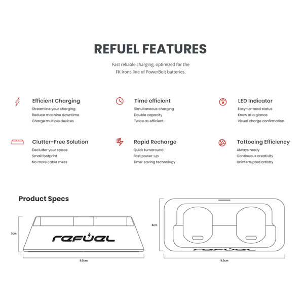 FK Irons Refuel Charging Dock PainfulPleasures Painful Pleasures