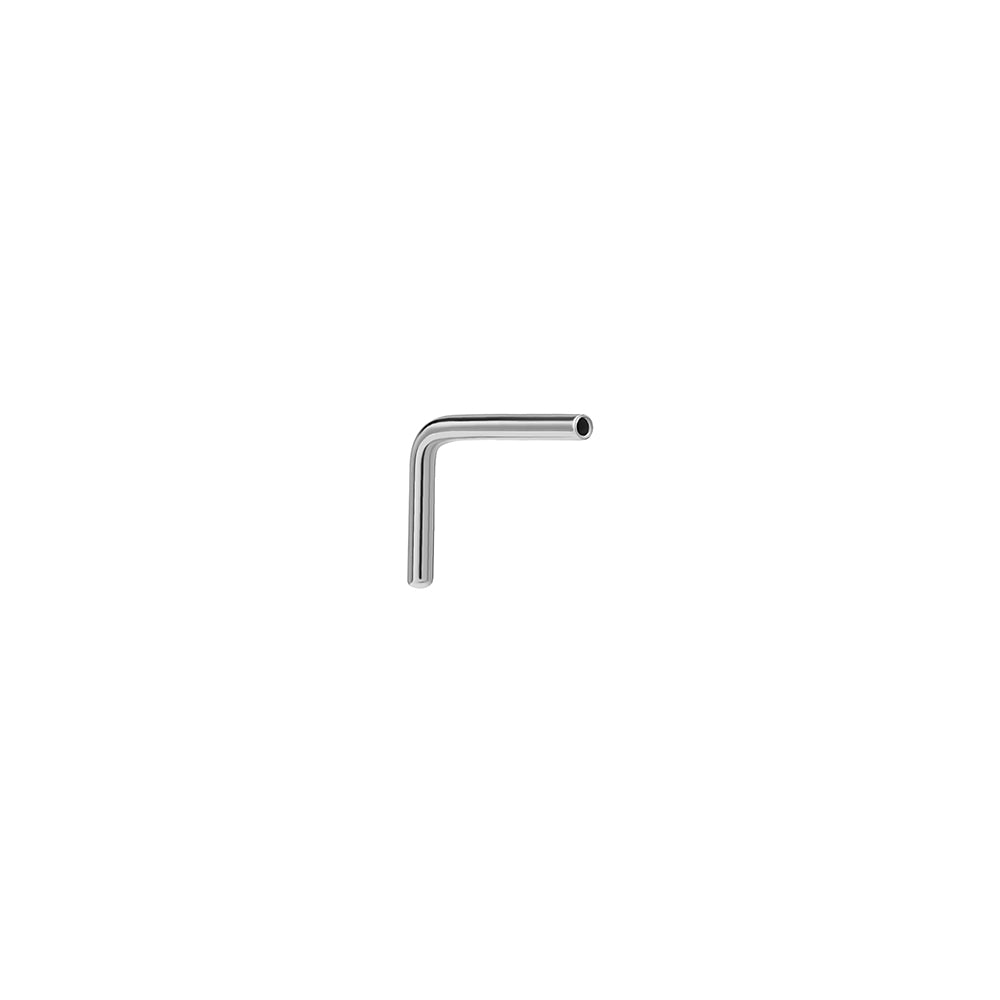 Tilum Titanium Threadless L-Bend Nostril Ring — Price Per 1— Pick Size