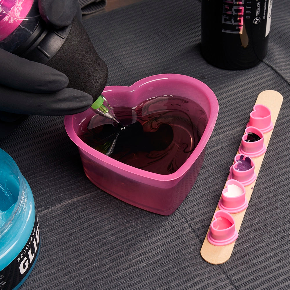 Saferly Heart Rinse Cups — 5oz — Pick Quantity - Painful Pleasures