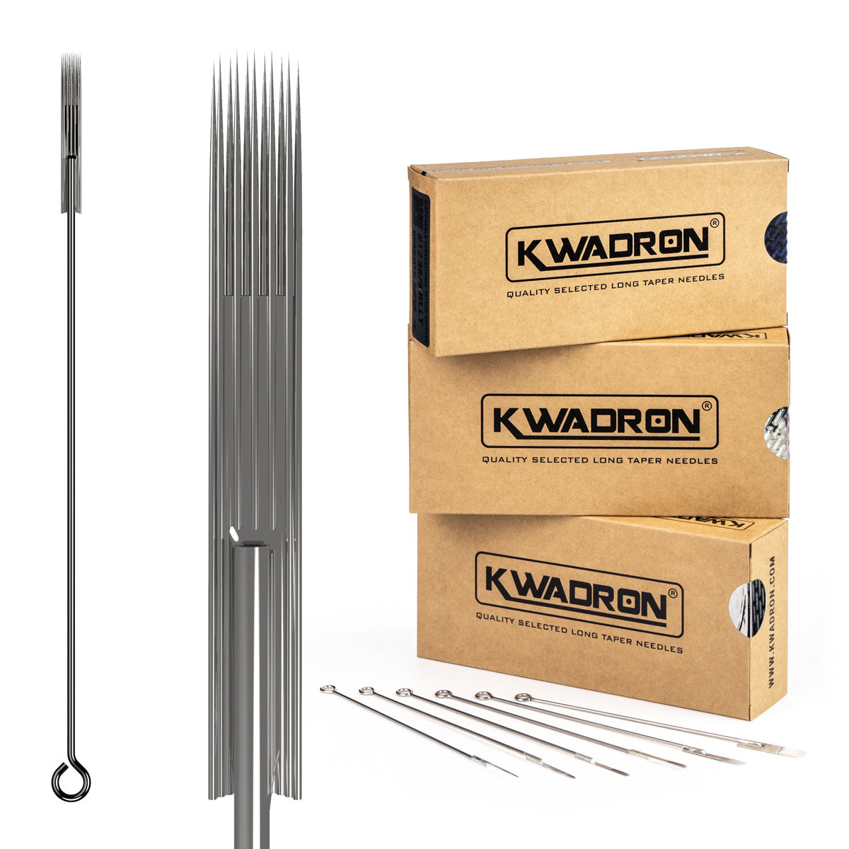 Kwadron Tattoo Needles — Box of 50