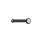 Tilum 18g Nostril Screw PVD Black Titanium w/ Martini Bezel-Set Jewel - Price Per 1