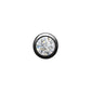 Tilum 18g Nostril Screw PVD Black Titanium w/ Martini Bezel-Set Jewel - Price Per 1