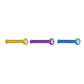 Tilum 18g Titanium Nostril Bone w/ Martini Bezel-Set Jewel - Price Per 1