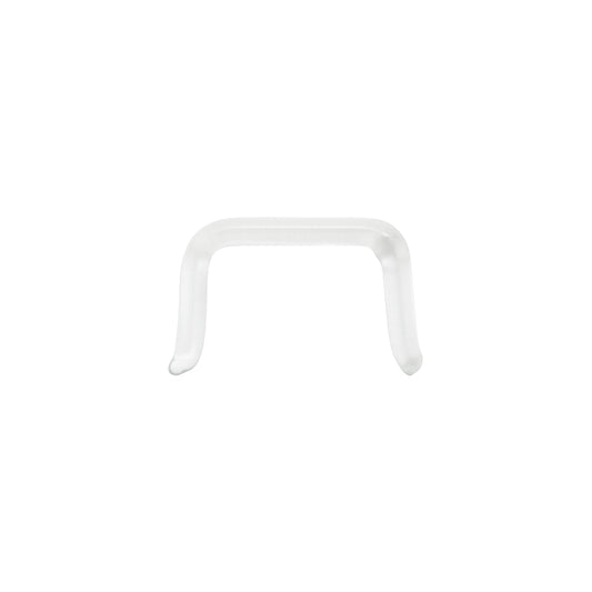 Crystal Glass Septum Retainer — 18g–8g — Price Per 1