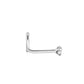 20g Prong-set Swarovski Crystal Jewel Nose Screw