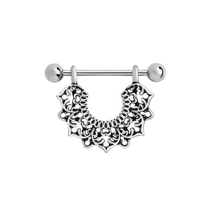 14g Lotus Flower Burst Nipple Shield Jewelry — Price Per 1 - Painful Pleasures