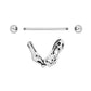 14g T-Rex Skull Nipple Shield Jewelry — Price Per 1