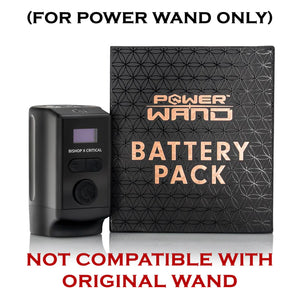 Critical x Bishop Power Wand Battery Pack — Pick Size - Painful Pleasures