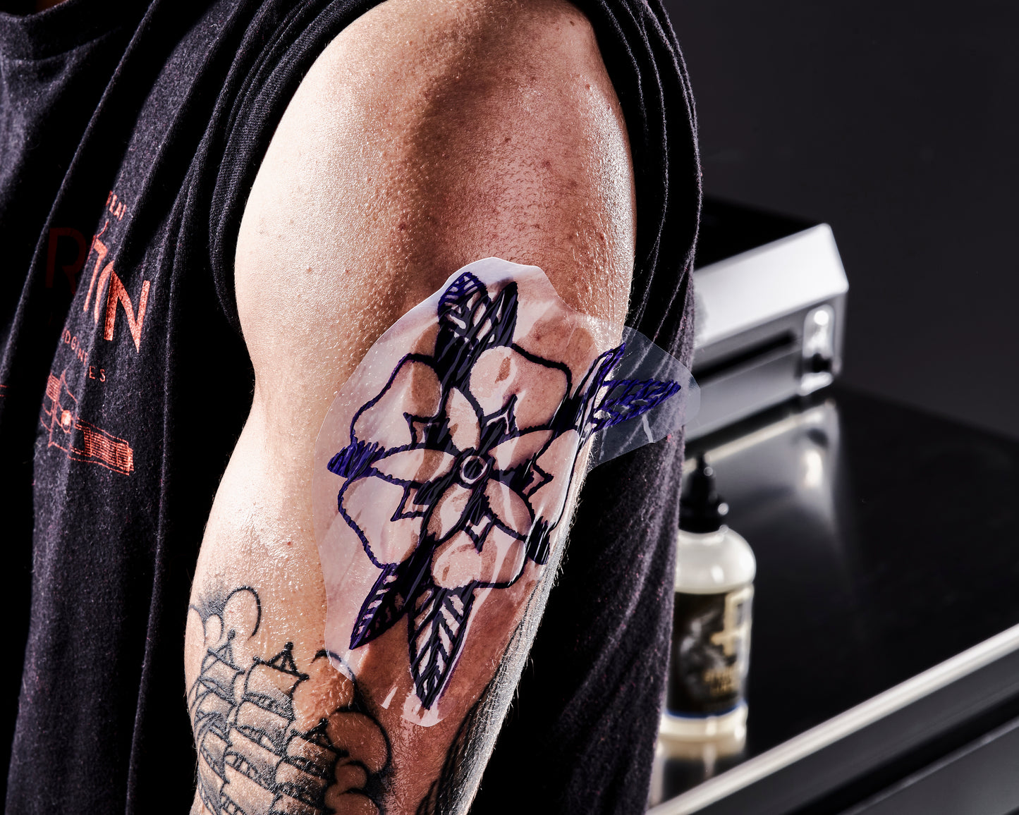 Saferly Clear Tattoo Stencil Insert — 8-1/2" x 11” — 200 Sheets