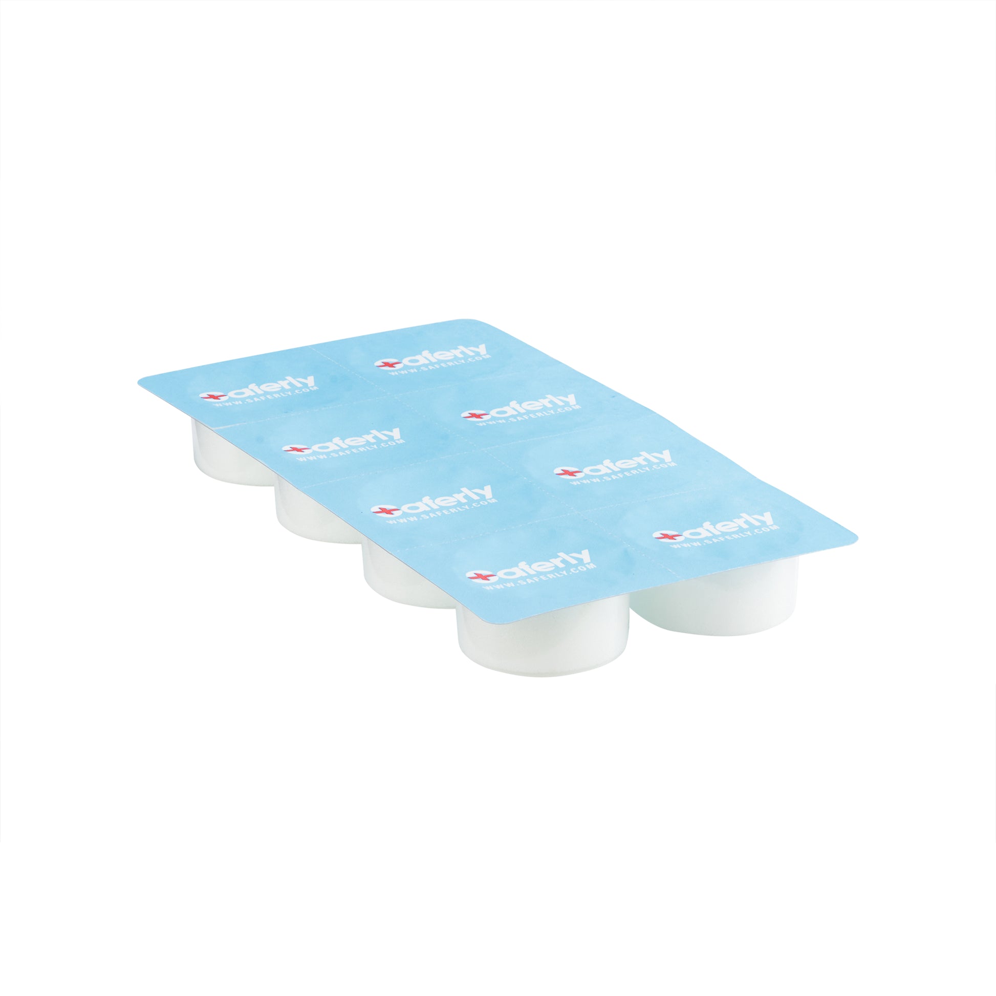 Saferly Rinse Caps with Foam - Box of 24