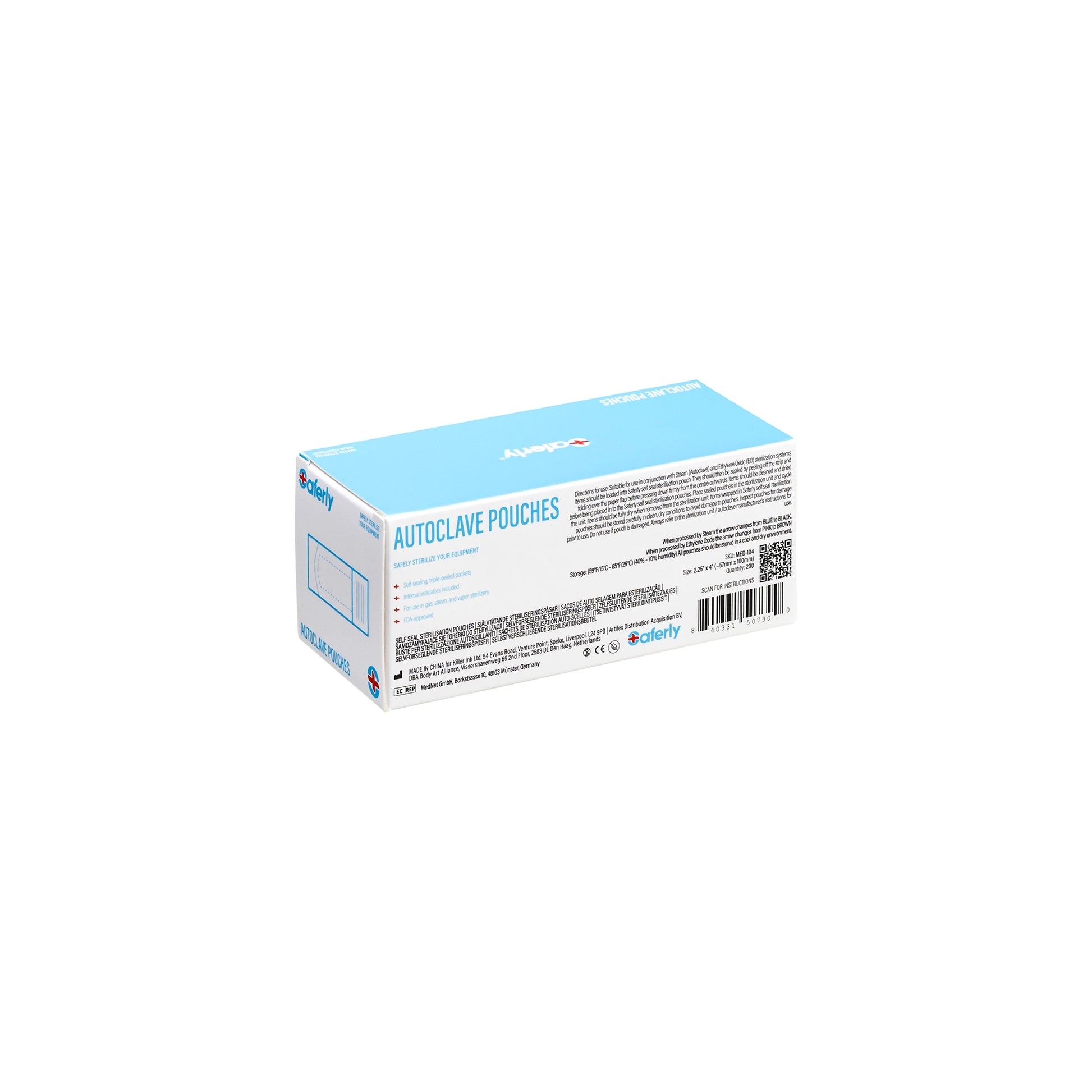 Pick Your Size — Sterilization Autoclave Pouches