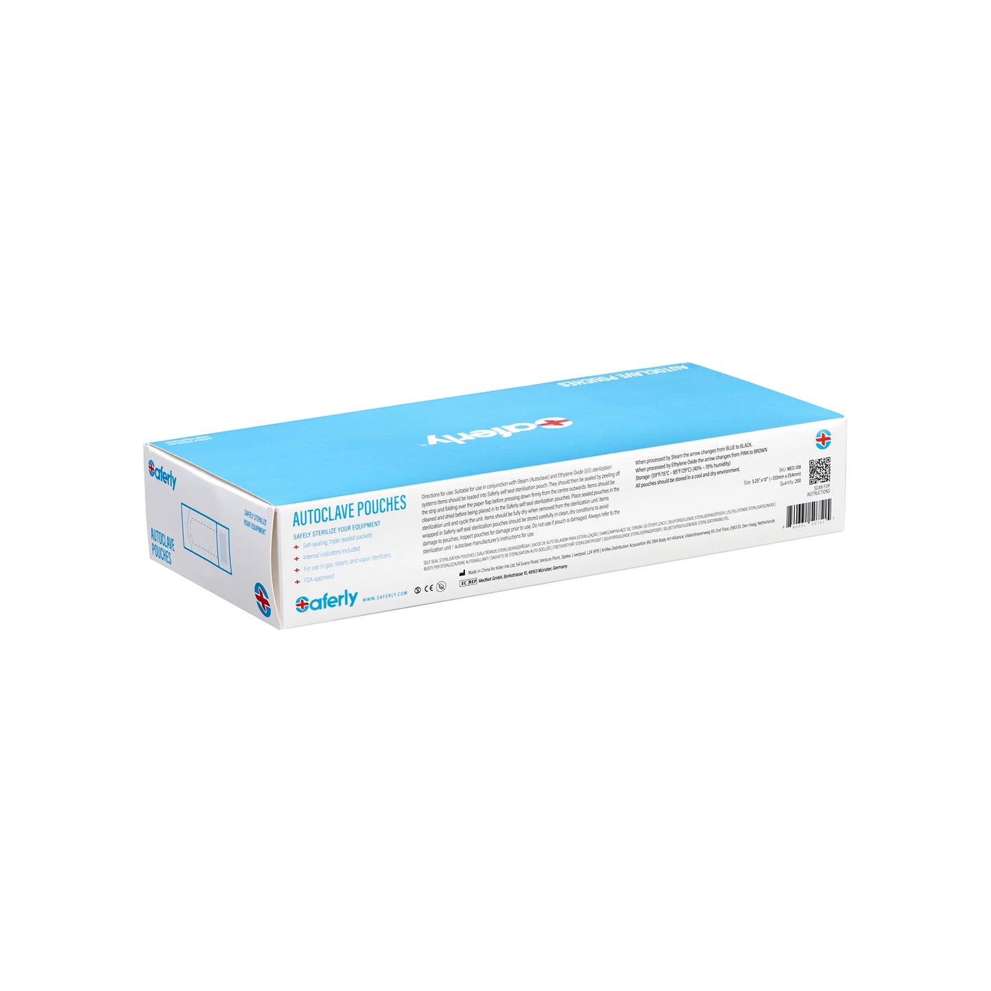 Pick Your Size — Sterilization Autoclave Pouches
