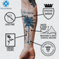 Saniderm Tattoo Aftercare Transparent Adhesive Bandage - 10.2" x 2 yard Roll