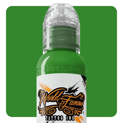 Sarah Miller Loki Green — World Famous Tattoo Ink — Pick Size - Painful Pleasures