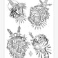 Echoes of Time — 25 Years of Tattoo Art — Hardcover Book + Travel Tool Book