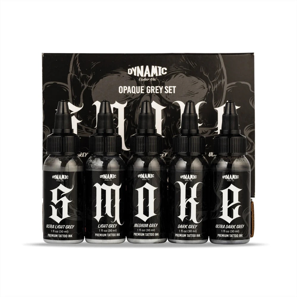 Dynamic Smoke Opaque Grey Set — 5 1oz Bottles