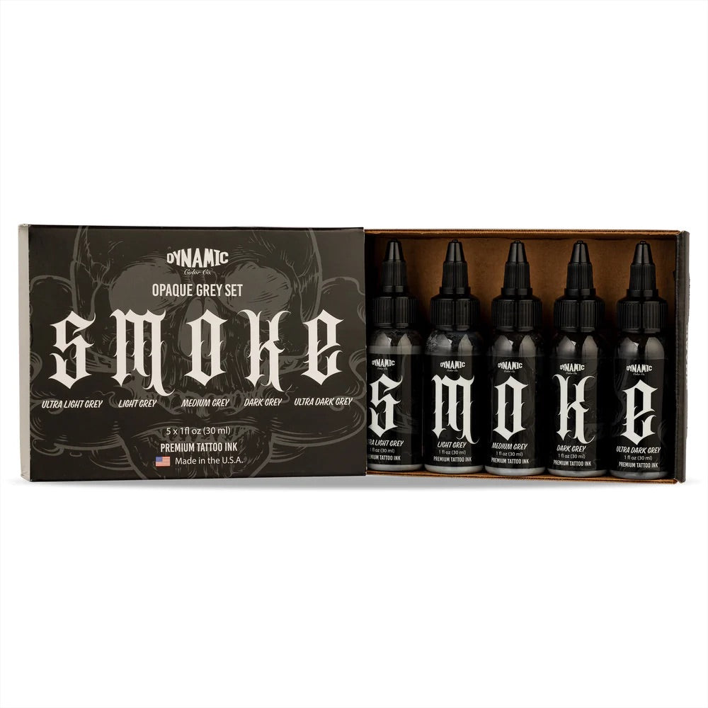 Dynamic Smoke Opaque Grey Set — 5 1oz Bottles | PainfulPleasures