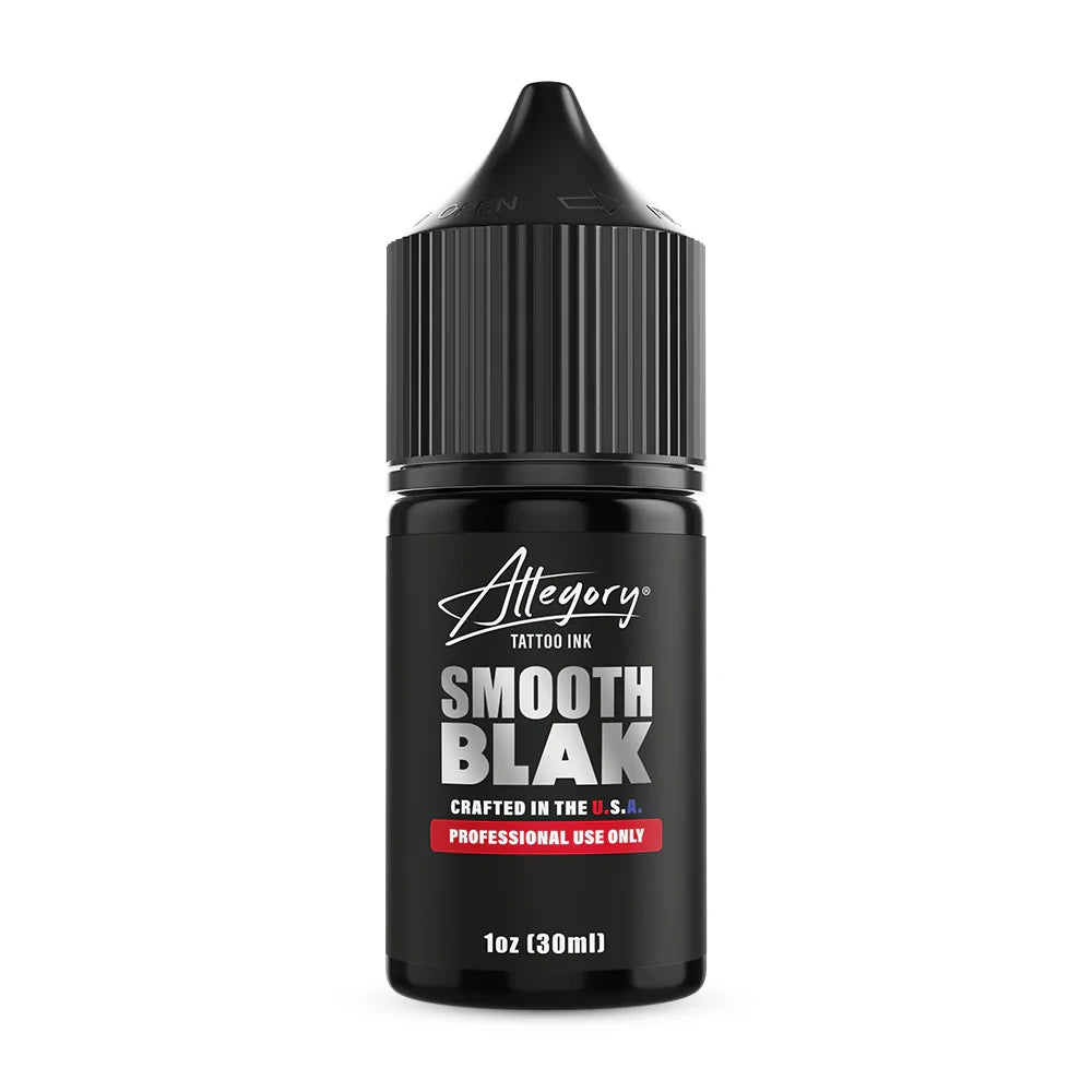 Allegory Premium Tattoo Ink — Smooth Blak - Painful Pleasures