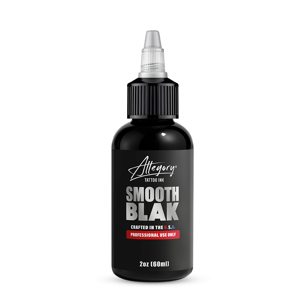 Allegory Premium Tattoo Ink — Smooth Blak - Painful Pleasures