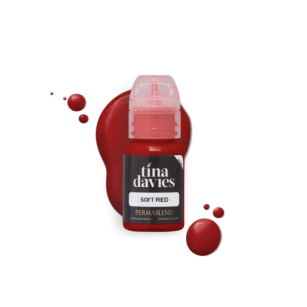 Tina Davies Lip Duo  — Perma Blend — Soft Red