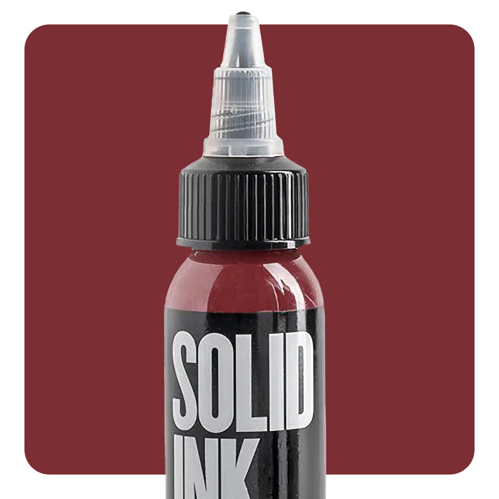 Burgundy — Solid Ink — 1oz Bottle