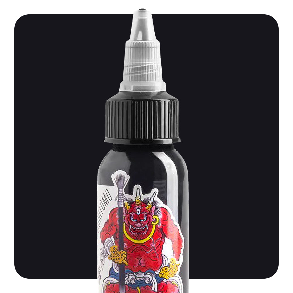 Horitomo Fudo Blue Black — Solid Ink — 1oz Bottle