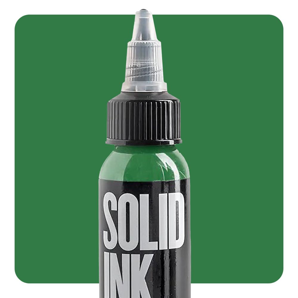 Medium Green — Solid Ink — Pick Size | Painful Pleasures