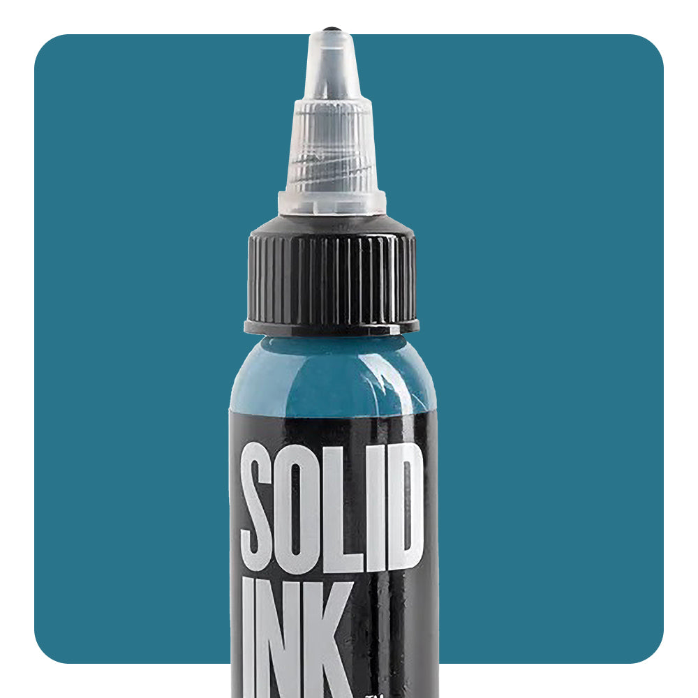 Turquoise — Solid Ink — Pick Size