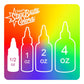 StarBrite Colors Tattoo Ink by Tommy’s Supplies – 1/2oz Bottle – Pick Your Color - Painful Pleasures