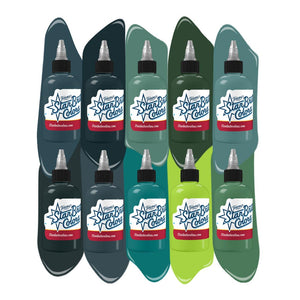 Scott Marshall Subterranean Series Ink Set – StarBrite Colors Signature Series by Tommy’s Supplies – 10 1oz Bottles - Painful Pleasures