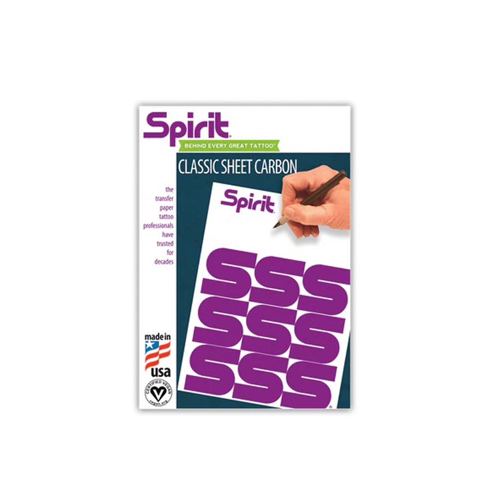 Spirit Tattoo Green Freehand Paper — 8-1/2" x 11” — 100 Sheets