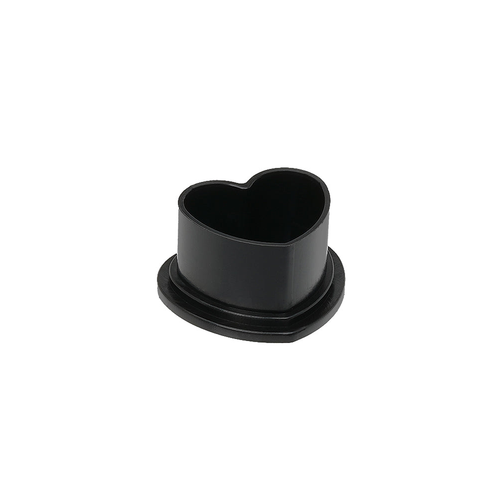 Saferly Heart Ink Caps — Bag of 500 — Pick Color and Size