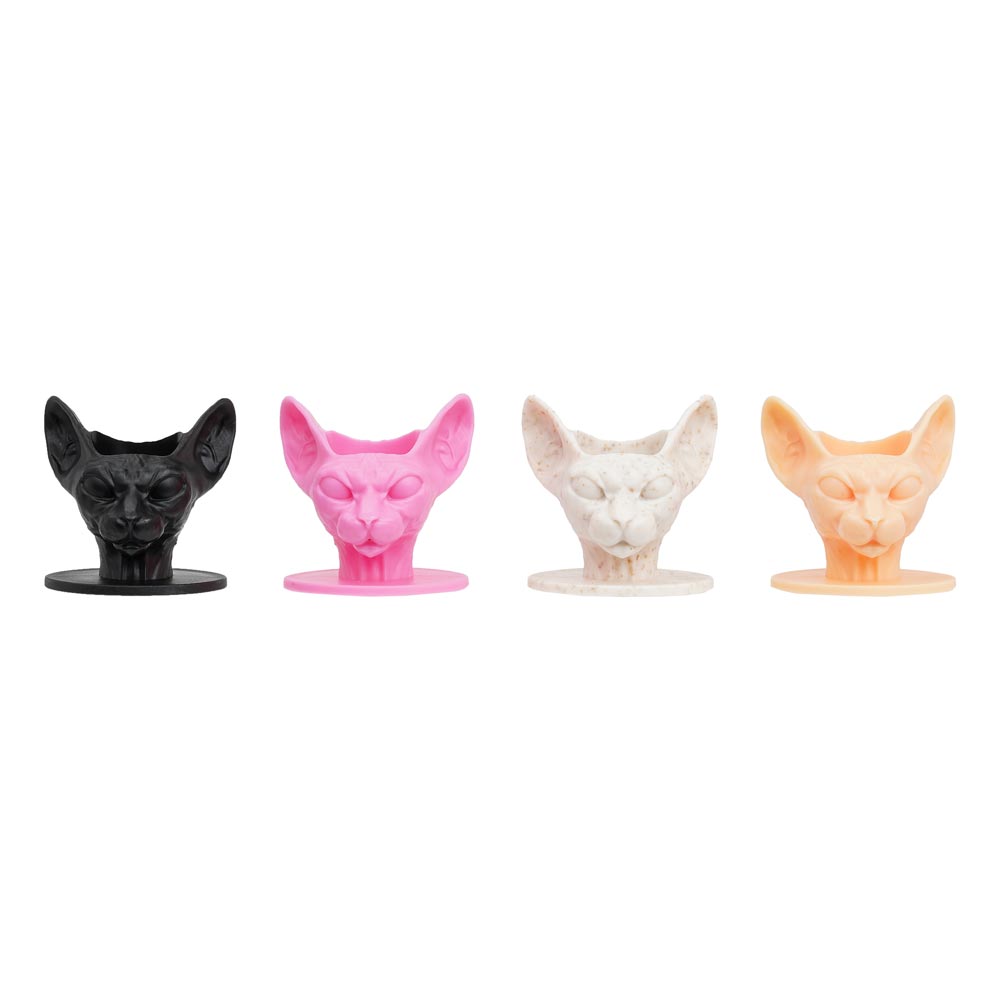 Saferly Sphynx Cat Ink Caps — Size #16 (Large) — Bag of 100 — Pick Color