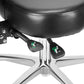 Precision Professional Tattoo Stool - Black and Silver
