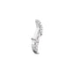 Titanium Internally Threaded Jeweled Wave - Painful Pleasures