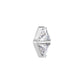 Titanium Internally Threaded Jeweled Double Trillion - Painful Pleasures