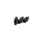 Titanium Internally Threaded Cabochon Marquis Stack - Painful Pleasures