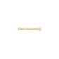 Tilum 20g 1.5mm Real Diamond Yellow Gold Nose Bone - Painful Pleasures