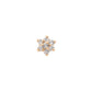 Tilum 14kt Yellow Gold Flower CHRISTINA AQUILERA Nose Bone 20g - Painful Pleasures