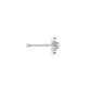 Tilum 14kt White Gold Flower NOSE BONE 20g - Painful Pleasures