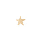 Tilum 14g Internally Threaded Replacement YELLOW GOLD FLAT STAR - Price Per 1 - Painful Pleasures