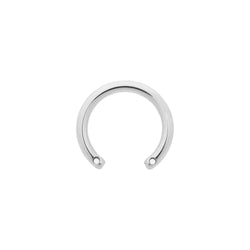 Tilum Titanium Circular Barbell w/ Front-Facing Threads — 3/8" (10mm) — Price Per 1